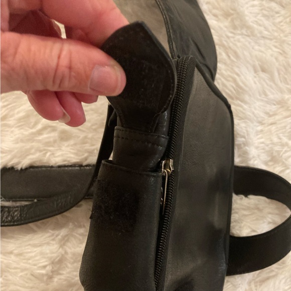 Vintage Puro Cuero authentic leather crossbody purse - Picture 8 of 14